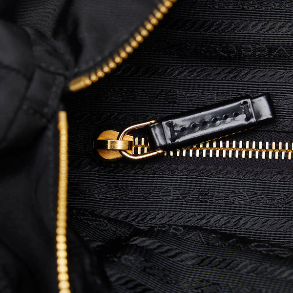 プラダ トートバッグ ブラック ナイロン レディース PRADA 【中古】
