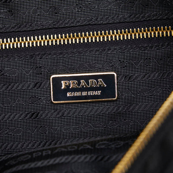 プラダ トートバッグ ブラック ナイロン レディース PRADA 【中古】