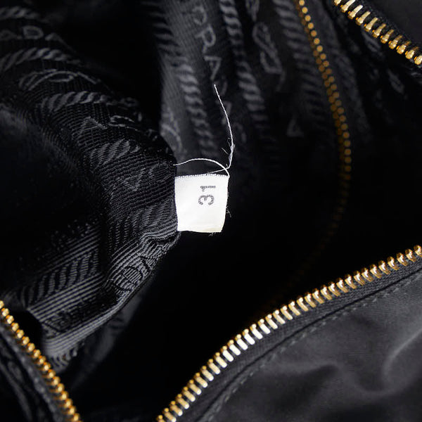 プラダ トートバッグ ブラック ナイロン レディース PRADA 【中古】