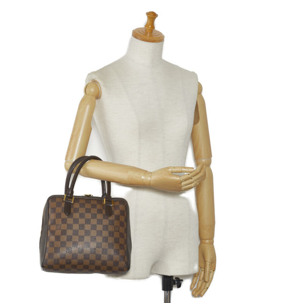 ルイ ヴィトン ダミエ ブレラ ハンドバッグ N51150 ブラウン PVC レザー レディース LOUIS VUITTON 【中古】