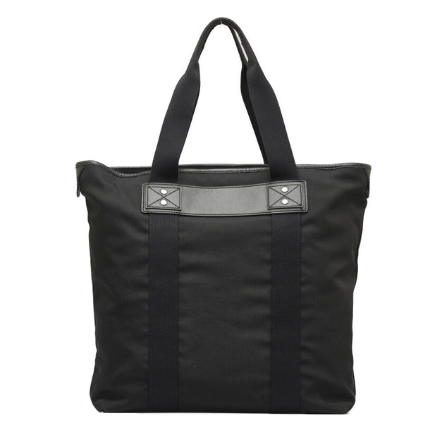 グッチ シェリーライン パラナ ウェブループ付 ショルダーバッグ トートバッグ 268175 ブラック キャンバス レザー レディース GUCCI 【中古】