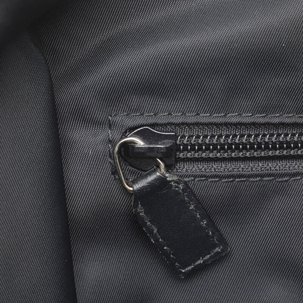 グッチ シェリーライン パラナ ウェブループ付 ショルダーバッグ トートバッグ 268175 ブラック キャンバス レザー レディース GUCCI 【中古】