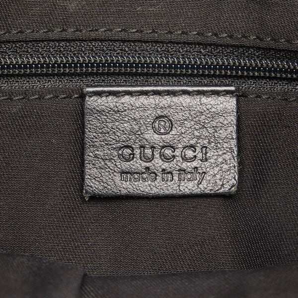 グッチ アビー ハンドバッグ 190525 ブラック レザー レディース GUCCI 【中古】