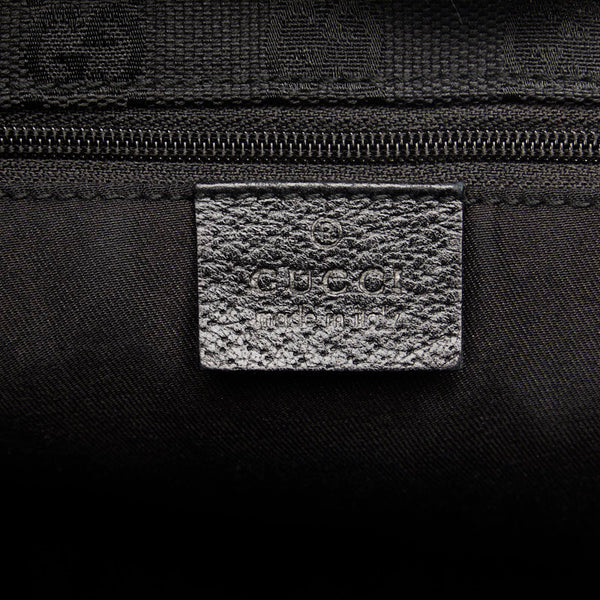 グッチ アビー ハンドバッグ ショルダーバッグ 130736 ブラック レザー レディース GUCCI 【中古】