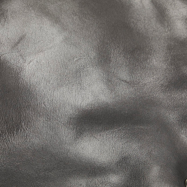 グッチ 巾着 ワンショルダーバッグ ハンドバッグ 001 4034  ブラック レザー レディース GUCCI 【中古】