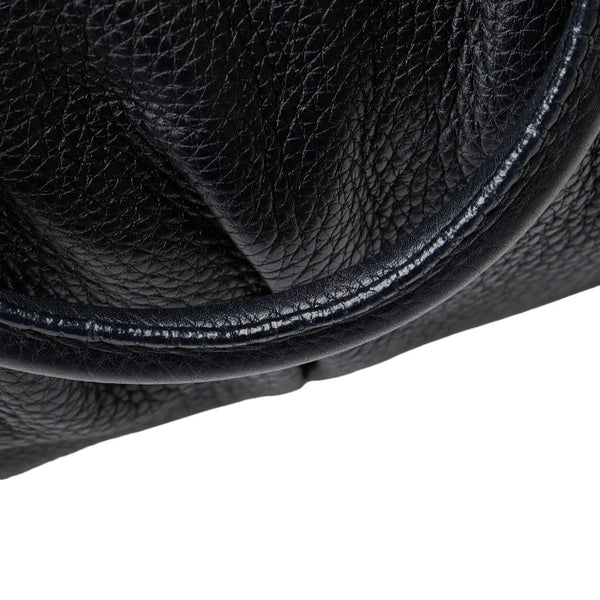 グッチ スーキー ハンドバッグ 247902 ブラック レザー レディース GUCCI 【中古】