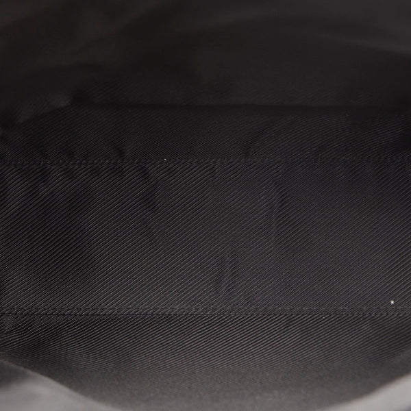 グッチ GGキャンバス ショルダーバッグ 001 4231 ブラック レザー レディース GUCCI 【中古】