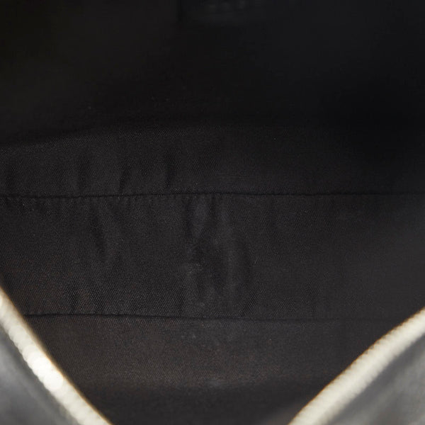 グッチ シェリーライン ワンショルダーバッグ ハンドバッグ 145757 ブラック キャンバス レディース GUCCI 【中古】