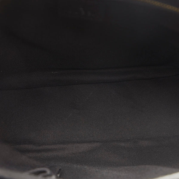 グッチ GGキャンバス ニュージャッキー ハンドバッグ 145817 ブラック キャンバス レザー レディース GUCCI 【中古】