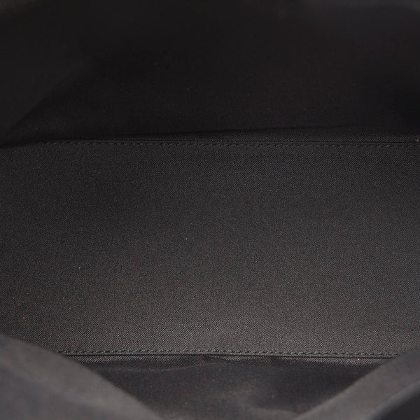 グッチ GGキャンバス ハンドバッグ 002 1080 ブラック キャンバス レザー レディース GUCCI 【中古】