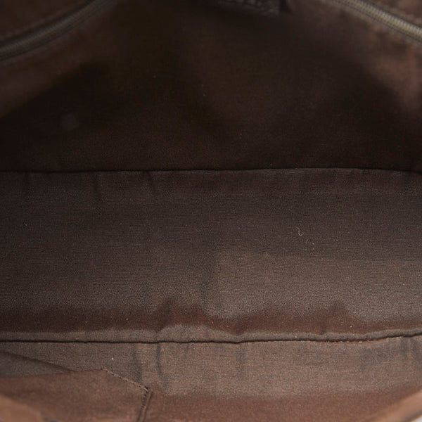 グッチ GGキャンバス トートバッグ 290826 ブラウン キャンバス レザー レディース GUCCI 【中古】