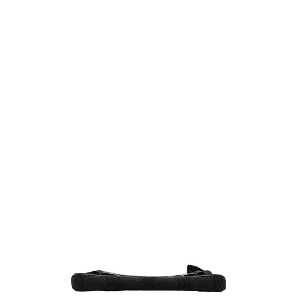 グッチ GGキャンバス ホースビット アクセサリーポーチ 115291 ブラック キャンバス レザー レディース GUCCI 【中古】