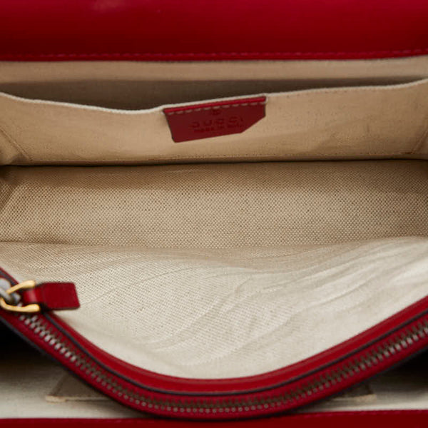 グッチ バンブー ディオニュソス ハンドバッグ ショルダーバッグ 2WAY 448075 レッド マルチカラー レザー レディース GUCCI 【中古】