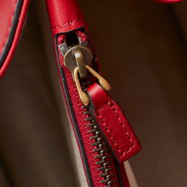 グッチ バンブー ディオニュソス ハンドバッグ ショルダーバッグ 2WAY 448075 レッド マルチカラー レザー レディース GUCCI 【中古】