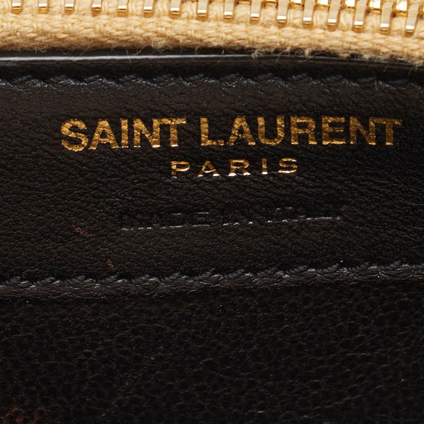 サンローラン チェーン ショルダーバッグ ピンクゴールド レザー レディース SAINT LAURENT 【中古】