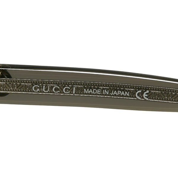 グッチ アジアンフィット バタフライ インターロッキングG サングラス GG0080SK ブラック プラスチック レディース GUCCI 【中古】