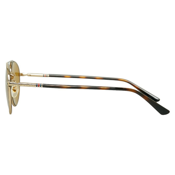 グッチ サングラス GG0388SA ブラウン マルチカラー プラスチック メンズ GUCCI 【中古】