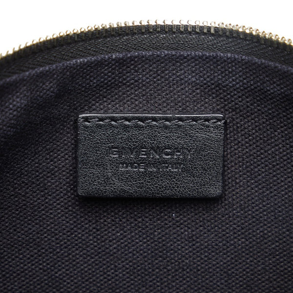ジバンシー スタッズ クラッチバッグ ブラック レザー メンズ Givenchy 【中古】