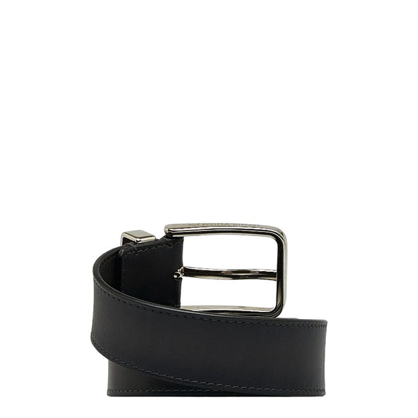 ルイ ヴィトン サンチュール ポンヌフ ベルト M0094 アントラシット ブラック レザー メンズ LOUIS VUITTON 【中古】