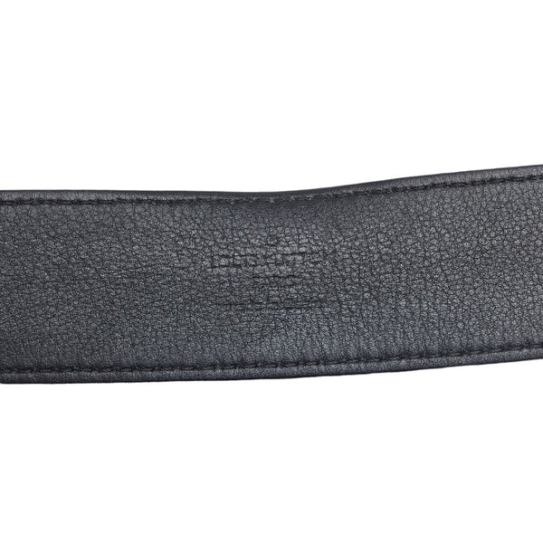 ルイ ヴィトン サンチュール ポンヌフ ベルト M0094 アントラシット ブラック レザー メンズ LOUIS VUITTON 【中古】