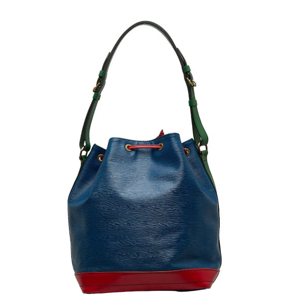 ルイ ヴィトン エピ ノエ トリコロール 肩掛け ショルダーバッグ M44082 ブルー レッド  グリーン レザー レディース LOUIS VUITTON 【中古】