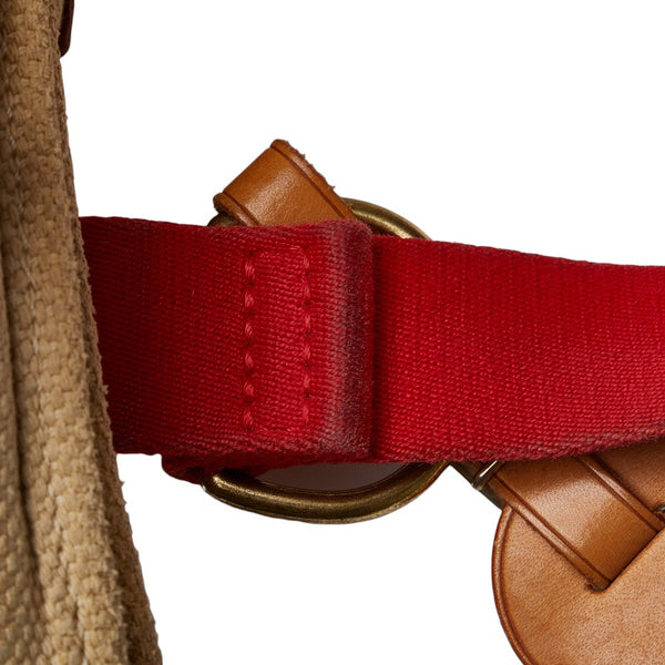 ルイ ヴィトン アンティグア カバMM トートバッグ ショルダーバッグ M40035 ベージュ レッド キャンバス レザー レディース LOUIS VUITTON 【中古】