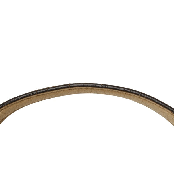 グッチ バンブー デイリー トートバッグ ショルダーバッグ 2WAY 370830 ホワイト レザー レディース GUCCI 【中古】