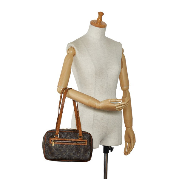 ルイ ヴィトン モノグラム シテMM ハンドバッグ ショルダーバッグ M51182 ブラウン PVC レザー レディース LOUIS VUITTON 【中古】