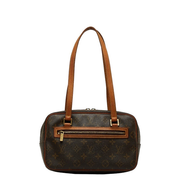 ルイ ヴィトン モノグラム シテMM ハンドバッグ ショルダーバッグ M51182 ブラウン PVC レザー レディース LOUIS VUITTON 【中古】