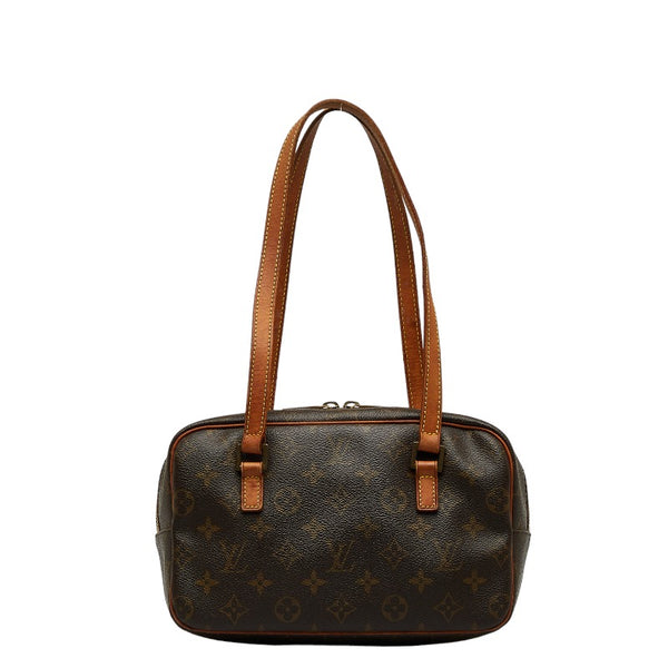 ルイ ヴィトン モノグラム シテMM ハンドバッグ ショルダーバッグ M51182 ブラウン PVC レザー レディース LOUIS VUITTON 【中古】