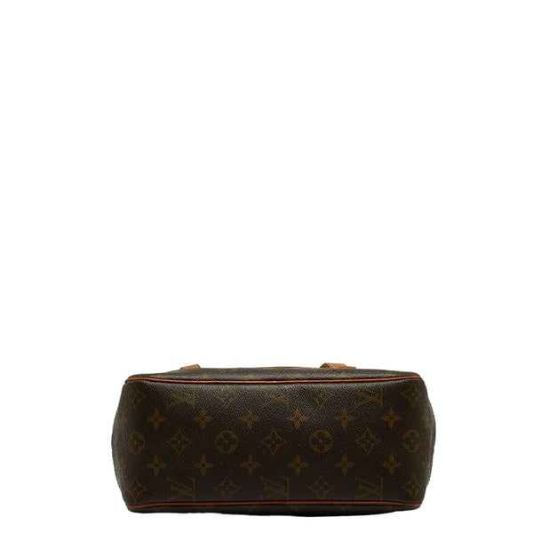 ルイ ヴィトン モノグラム シテMM ハンドバッグ ショルダーバッグ M51182 ブラウン PVC レザー レディース LOUIS VUITTON 【中古】