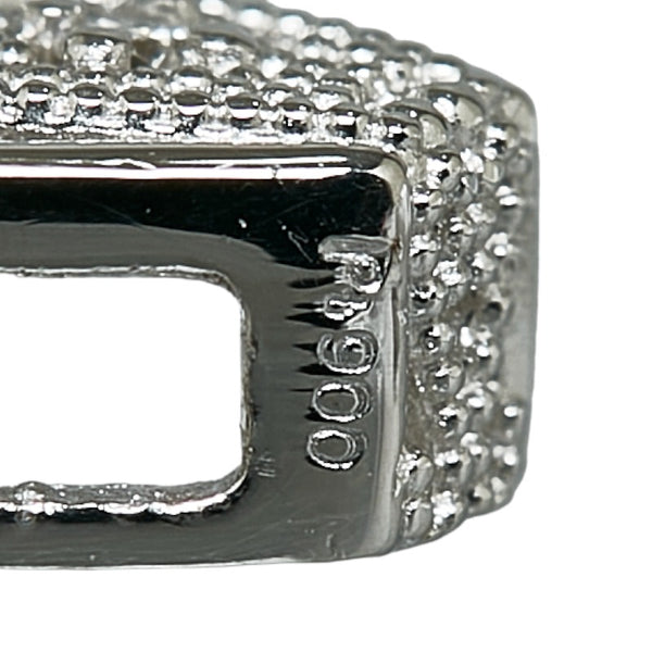 Pt900 プラチナ スターサファイア2.07ct ダイヤ0.08ct ドロップ ペンダントトップ レディース 【中古】
