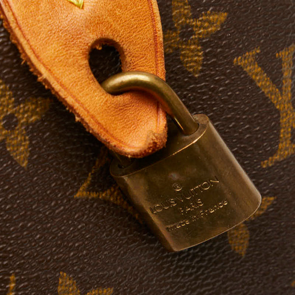 ルイ ヴィトン モノグラム スピーディ25 ミニボストンバッグ ハンドバッグ M41528 ブラウン PVC レザー レディース LOUIS VUITTON 【中古】
