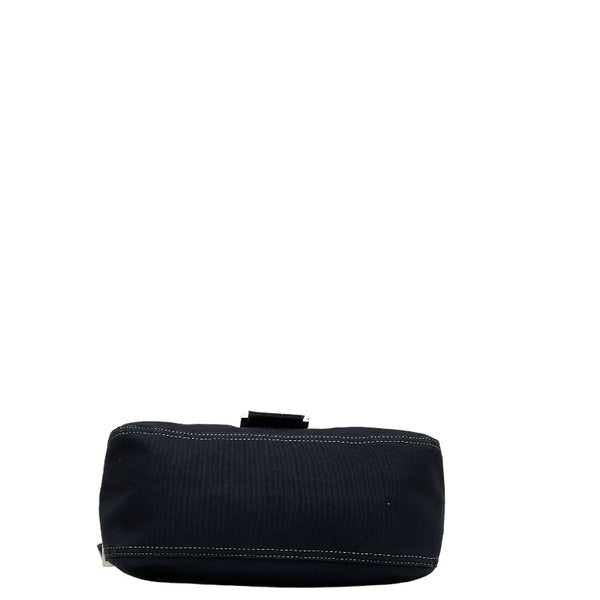 フェンディ マンマバケット ハンドバッグ ワンショルダーバッグ 26325 ネイビー マルチカラー キャンバス レディース FENDI 【中古】