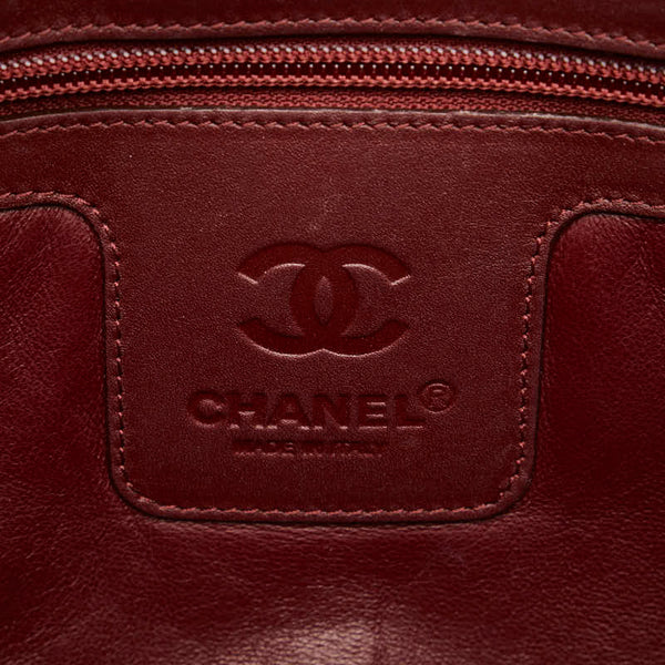 シャネル コココクーン キルティング ボストンバッグ ハンドバッグ シャンパンゴールド レザー レディース CHANEL 【中古】