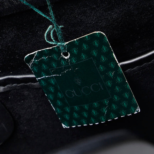 グッチ ハンドバッグ トートバッグ 002 3754 0329 ブラック レザー メンズ GUCCI 【中古】