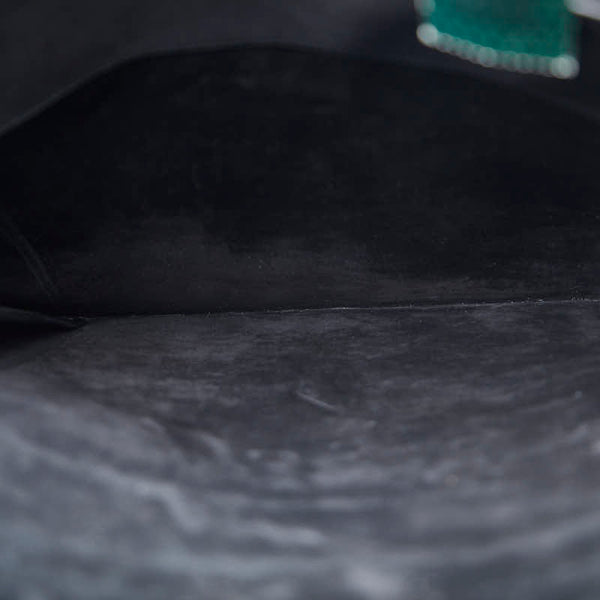 グッチ ハンドバッグ トートバッグ 002 3754 0329 ブラック レザー メンズ GUCCI 【中古】