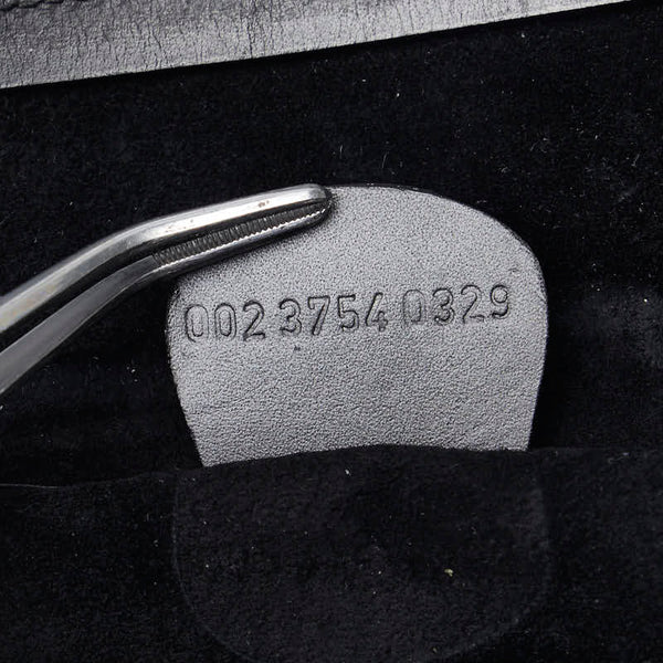 グッチ ハンドバッグ トートバッグ 002 3754 0329 ブラック レザー メンズ GUCCI 【中古】