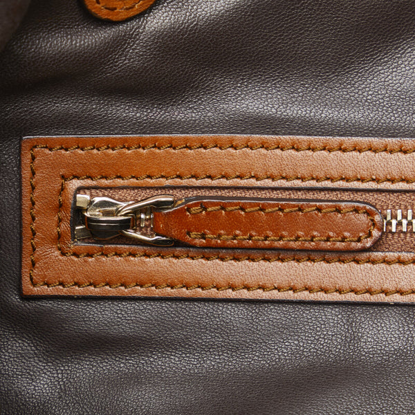 グッチ ショルダーバッグ トートバッグ 247209 ベージュ ブラウン パイソン レザー レディース GUCCI 【中古】