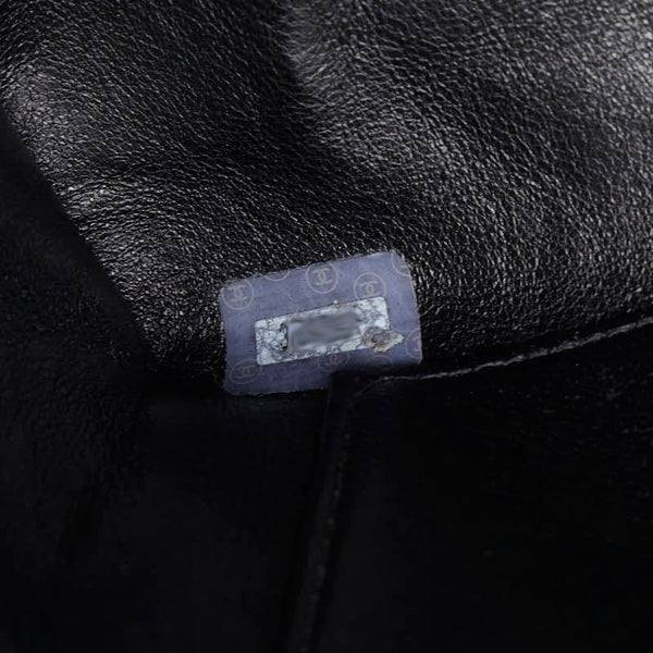 シャネル マトラッセ チェーン トートバッグ ハンドバッグ ブラック レザー レディース CHANEL 【中古】