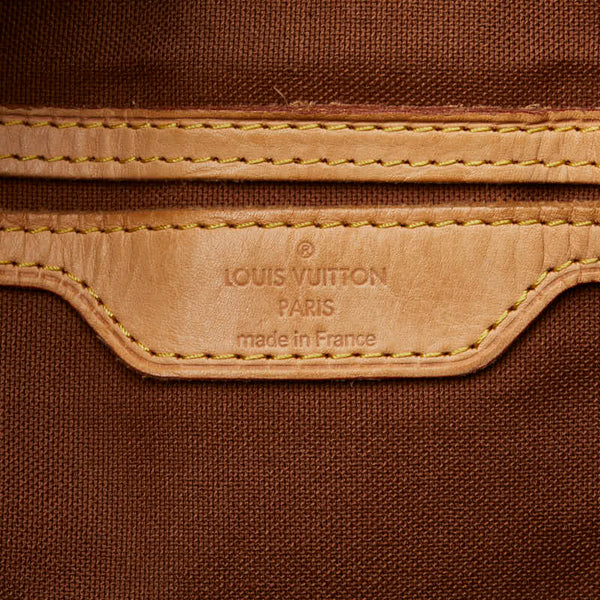 ルイ ヴィトン モノグラム パレルモGM ショルダーバッグ トートバッグ M40146 ブラウン PVC レザー レディース LOUIS VUITTON 【中古】