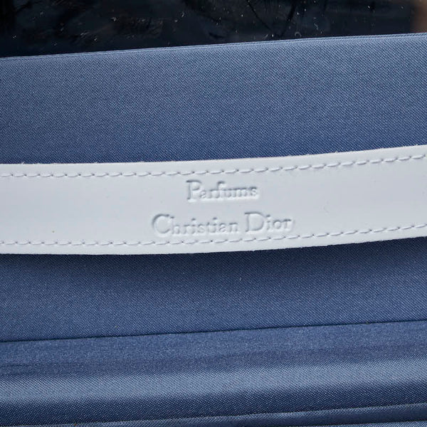 クリスチャンディオール Parfums ジュエリーボックス ライトブルー デニム レザー レディース Christian Dior 【中古】