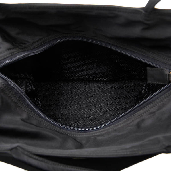 プラダ ハンドバッグ トートバッグ B7276 ブラック ナイロン レディース PRADA 【中古】