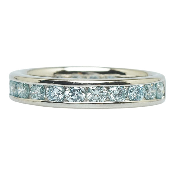 Pt900 プラチナ ダイヤ1.06ct リング 指輪 レディース 9.5号 【中古】