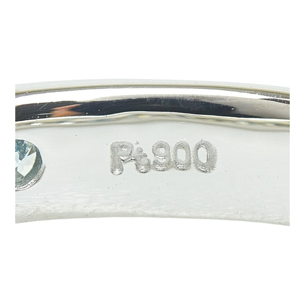 Pt900 プラチナ ダイヤ1.06ct リング 指輪 レディース 9.5号 【中古】