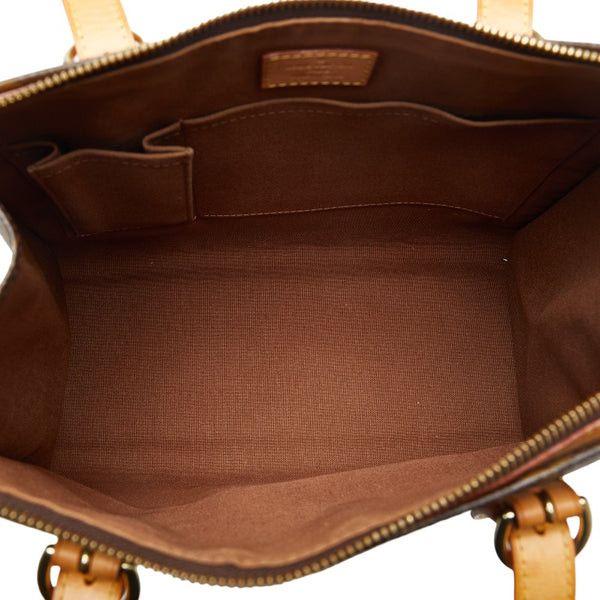 ルイ ヴィトン モノグラム ポパンクール オ ショルダーバッグ トートバッグ M40007 ブラウン PVC レザー レディース LOUIS VUITTON 【中古】