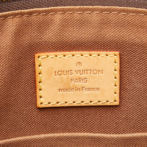 ルイ ヴィトン モノグラム ポパンクール オ ショルダーバッグ トートバッグ M40007 ブラウン PVC レザー レディース LOUIS VUITTON 【中古】