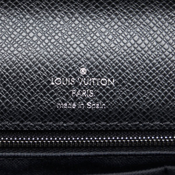 ルイ ヴィトン タイガ ベライア クラッチバッグ セカンドバッグ M32592 アルドワーズ ブラック レザー レディース LOUIS VUITTON 【中古】