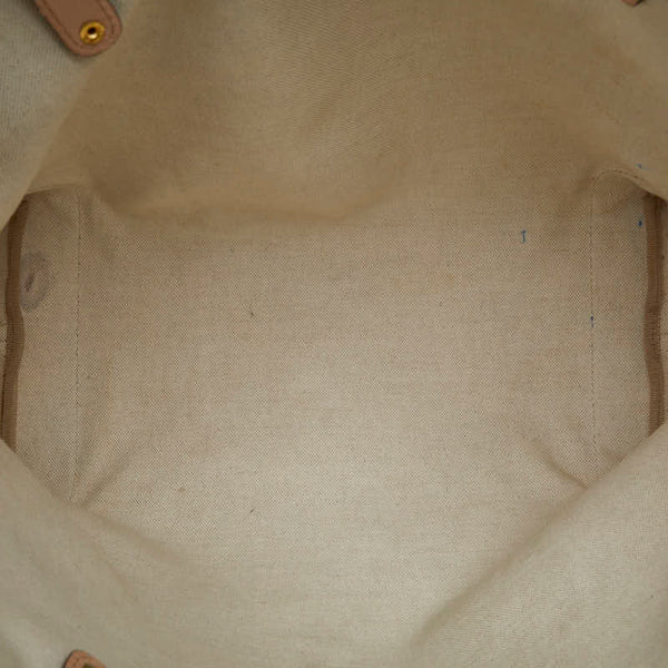 グッチ GGキャンバス トートバッグ 247209 ベージュ キャンバス レザー レディース GUCCI 【中古】