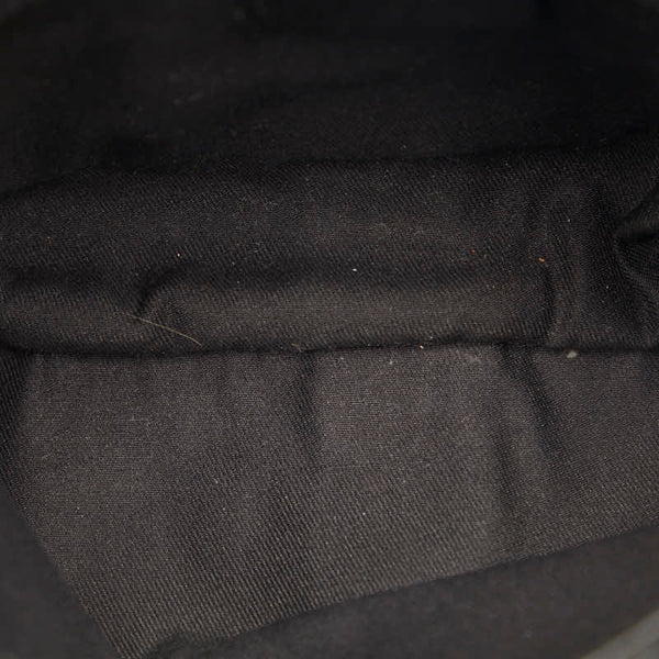 グッチ GGキャンバス ボディバッグ ウエストバッグ  131236 ブラック キャンバス レザー レディース GUCCI 【中古】